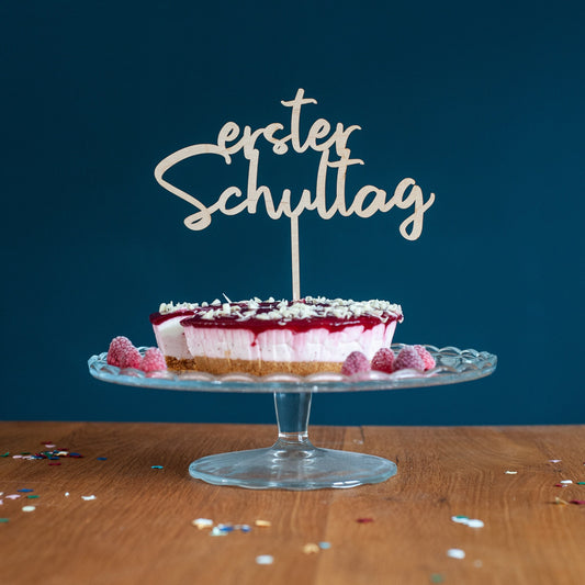 Cake Topper "erster Schultag"