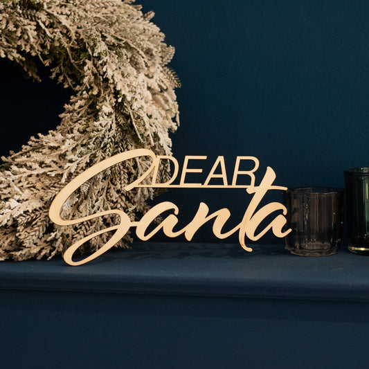 Wandbild "Dear Santa"