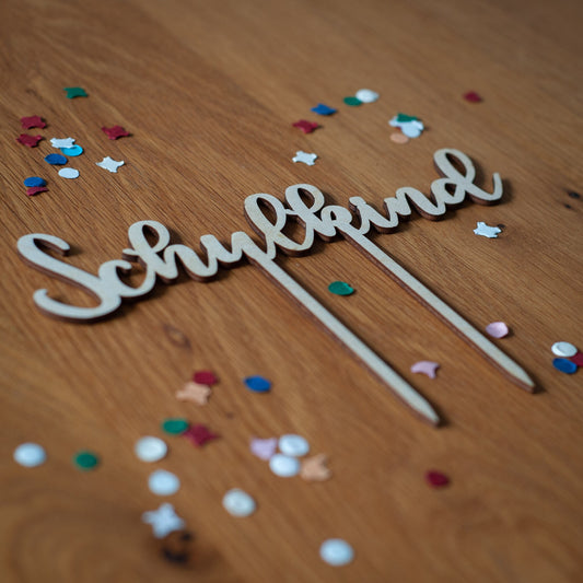 Cake Topper "Schulkind"